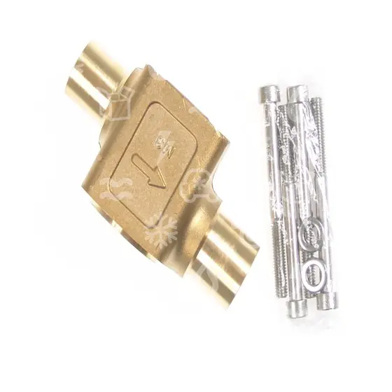 tělo termostatického expanzního ventilu Danfoss TE12, přímé, 16x22